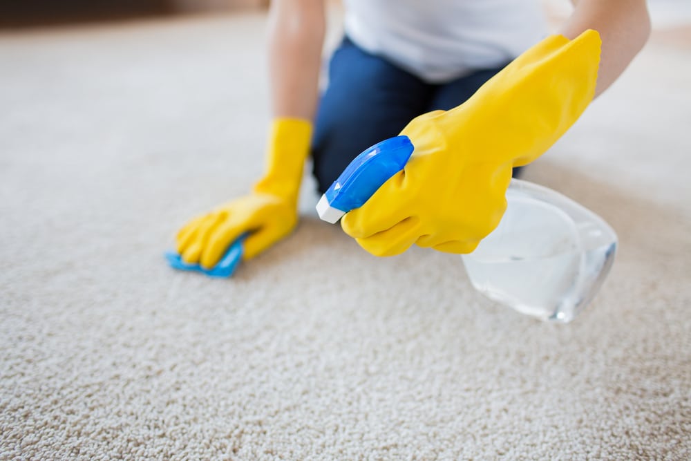 how to clean a carpet without a carpet cleaner