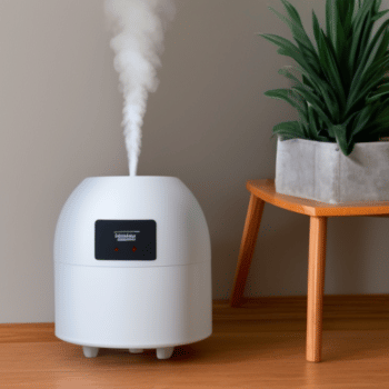 A Humidifier in the living room
