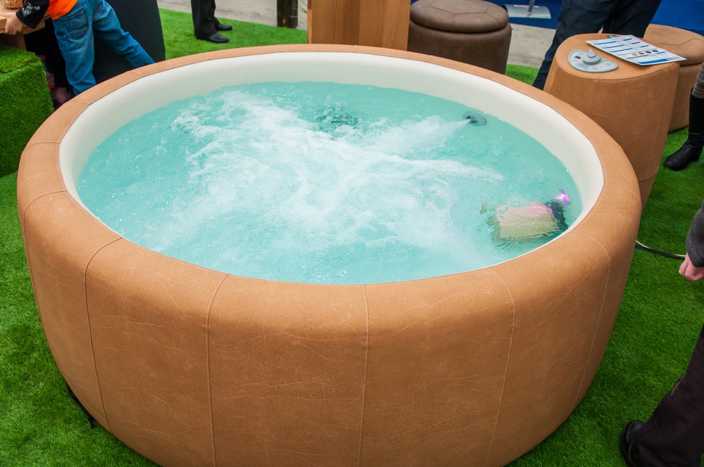 What Can I Put Under an Inflatable Hot Tub