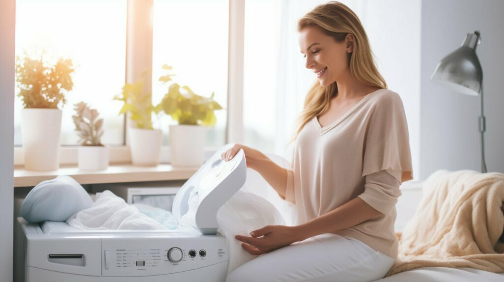 how to wash a pregnancy pillow