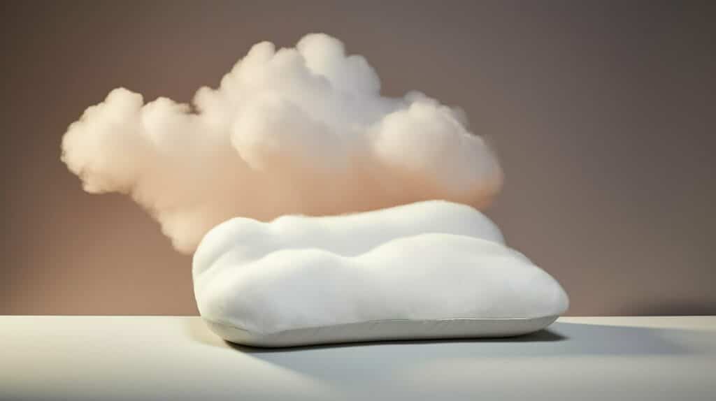 memory foam pillows vs down