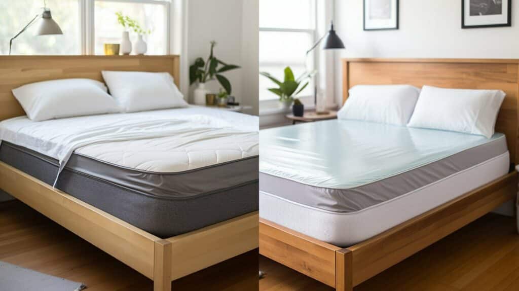 what is the difference between a mattress topper and a mattress protector
